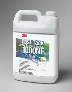 3M Fast Tack Water Based Adhesive 1000NF, Neutral, 1 Gallon Can
