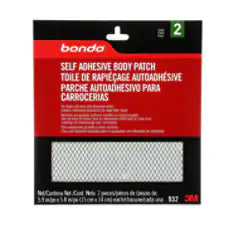Bondo Self Adhesive Body Patch, 932SRP 2 per pack