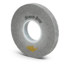 Scotch-Brite EXL Pro Deburring Convolute Wheel, EP-WL, 9S Fine, 8 in x 1 in x 3 in