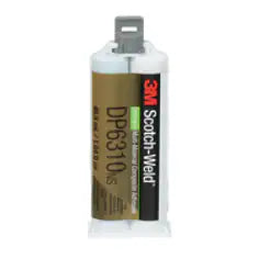 3M Scotch-Weld Multi-Material Composite Urethane Adhesive DP6310NS, Green, 48.5 mL Duo-Pak