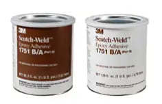 3M Scotch-Weld Epoxy Adhesive 1751, Gray, Part B/A, 1.66 Gallon, 2 Kit/Case