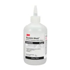 3M Scotch-Weld Surface Insensitive Instant Adhesive SI1500, Clear, 500 Gram