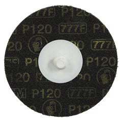 3M Roloc Disc 777F, P120 YF-weight, TR, 3 in, R300V 50/Pack