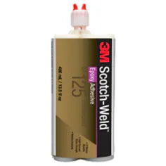 3M Scotch-Weld Epoxy Adhesive DP125, Translucent, 400 mL Duo-Pak