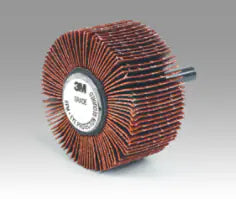 3M Flap Wheel 747D, 80 X-weight, Type 83, 1 in x 1 in x 1/4 in