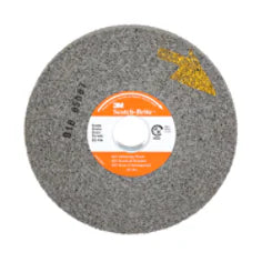 Scotch-Brite SST Deburring Wheel, ST-WL, 8S Fine, 8 in x 1 in x 3 in
