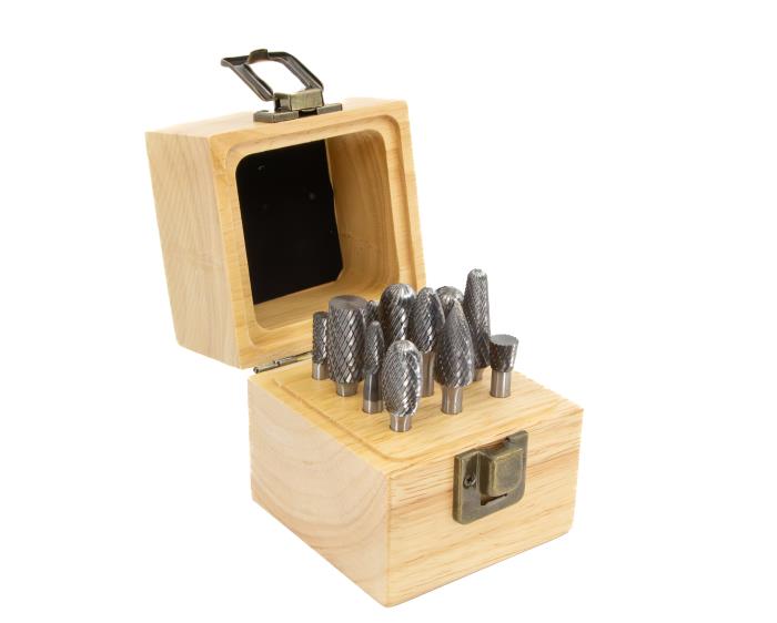 12 Piece Carbide Bur Set (SA1 , SA5 , SC1 , SC5 , SD1 , SD5 , SE5 , SF13 , SG5 , SH1 ,SL4 and SN2)