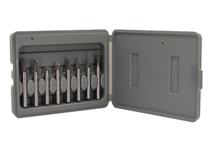 8 Piece Set Carbide Bur Set (SA1, SC1, SD1, SE1, SF1, SG1, SM2 and SN1)