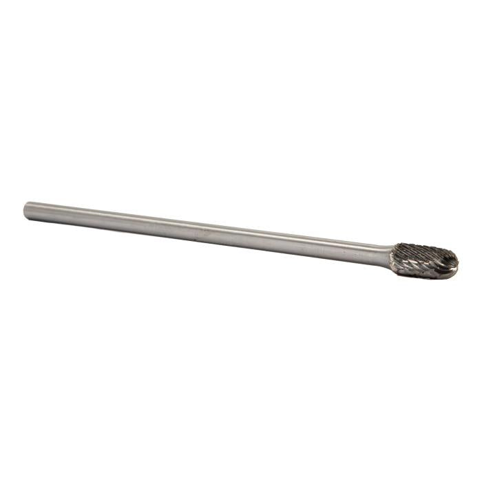 SC-5 1/2" X 1" X 6" Long Shank Cylindrical Radius End Carbide Bur 1/4" Shank