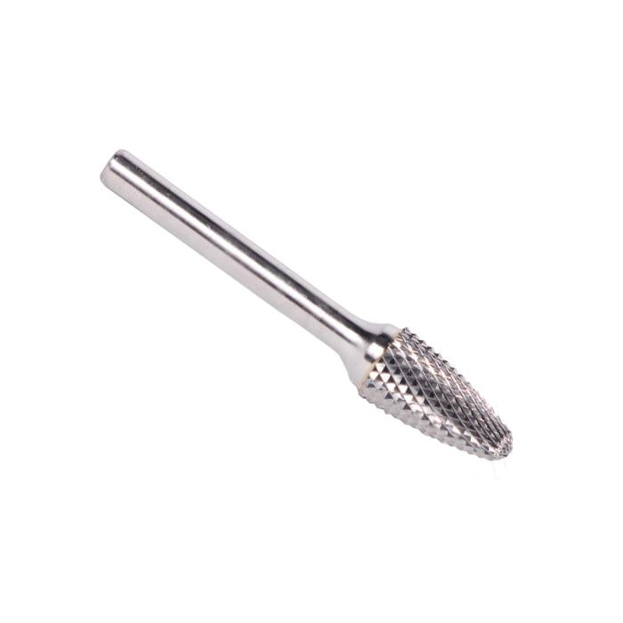 SF-4 7/16" X 1" Tree Radius End Carbide Bur 1/4" Shank