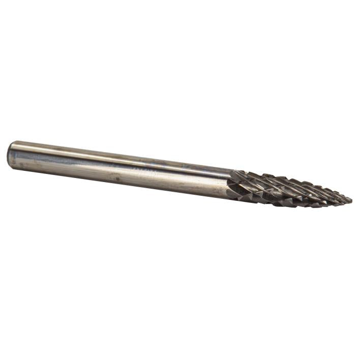 SG-61 3/32" X 1/4" Tree Carbide Bur 3/32" Shank