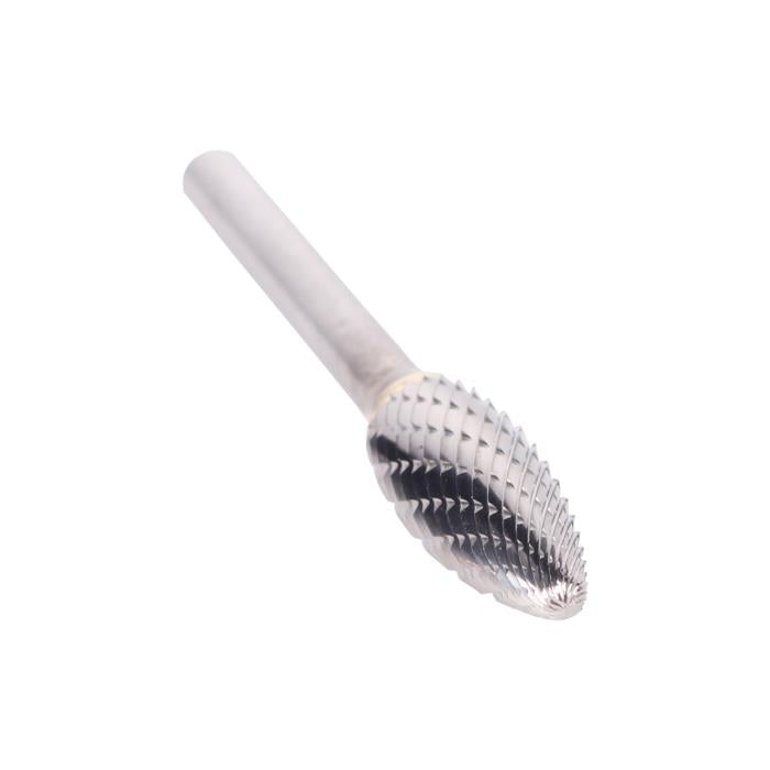 SH-7 3/4" X 1-5/8" Flame Carbide Bur 1/4" Shank