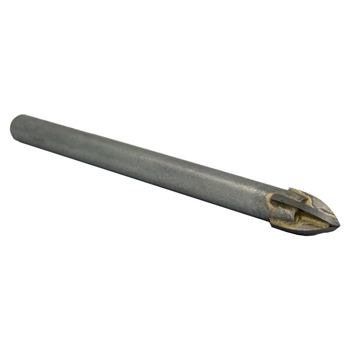 1/4" Carbide Tipped 4 Flute Glass & Tile Drill Bit
