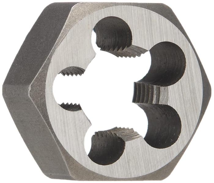1/2"-12 UNS Carbon Steel Hex Die