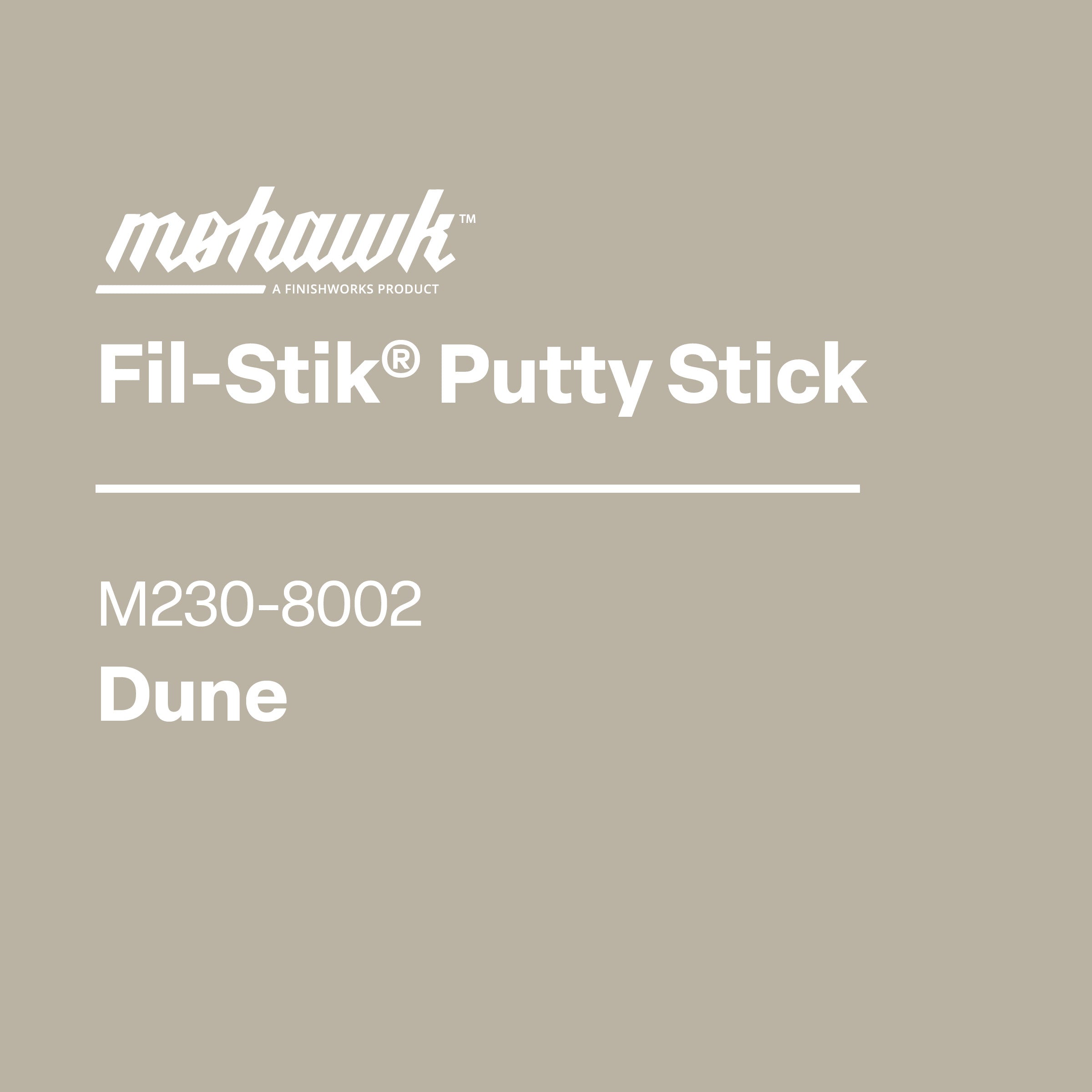 Mohawk M230-8002 Dune furniture scratch and nick touch-up stick
