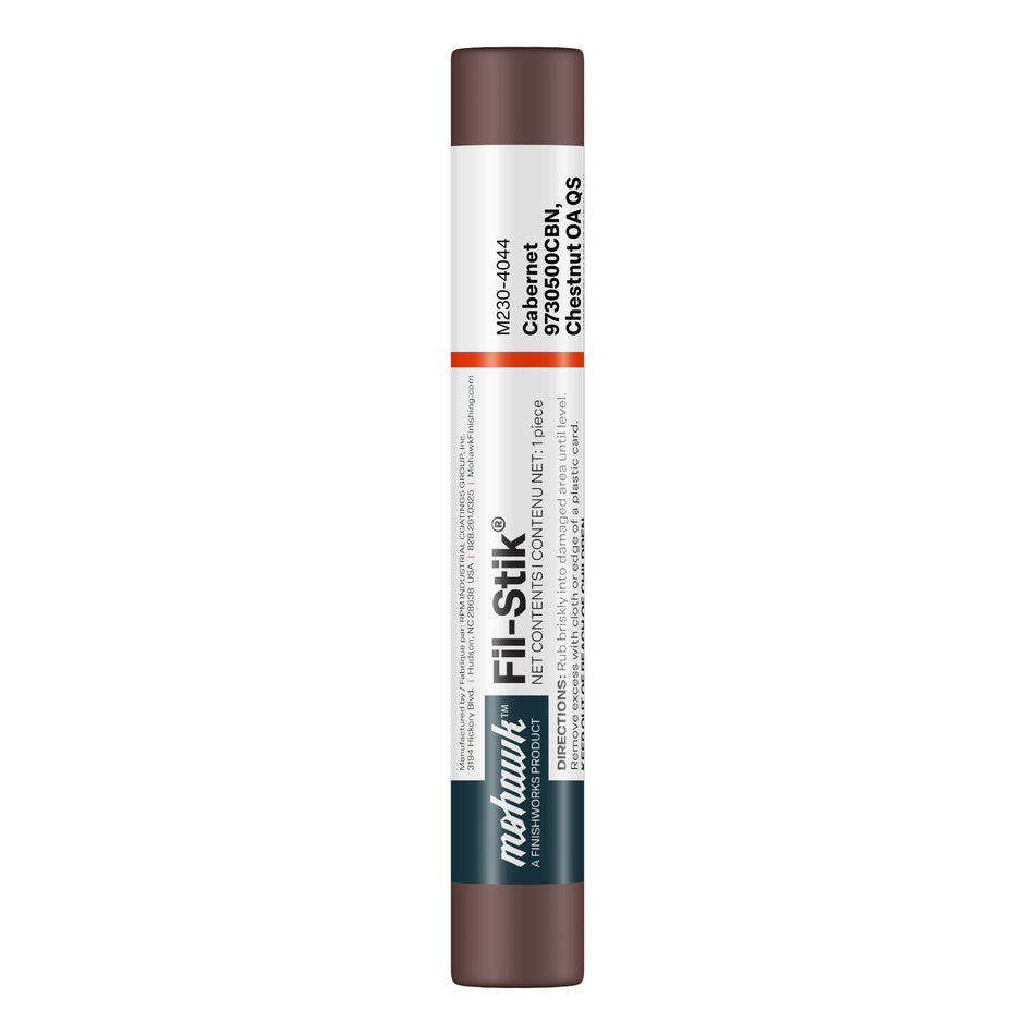 Mohawk Fil-Stik Cabernet 9730500Cbn, Chestnut Oa Qs Ch Swp