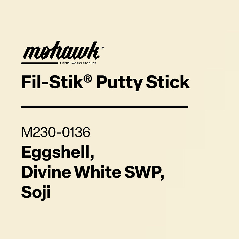 Mohawk Fil-Stik Eggshell, Divine White Swp, Soji