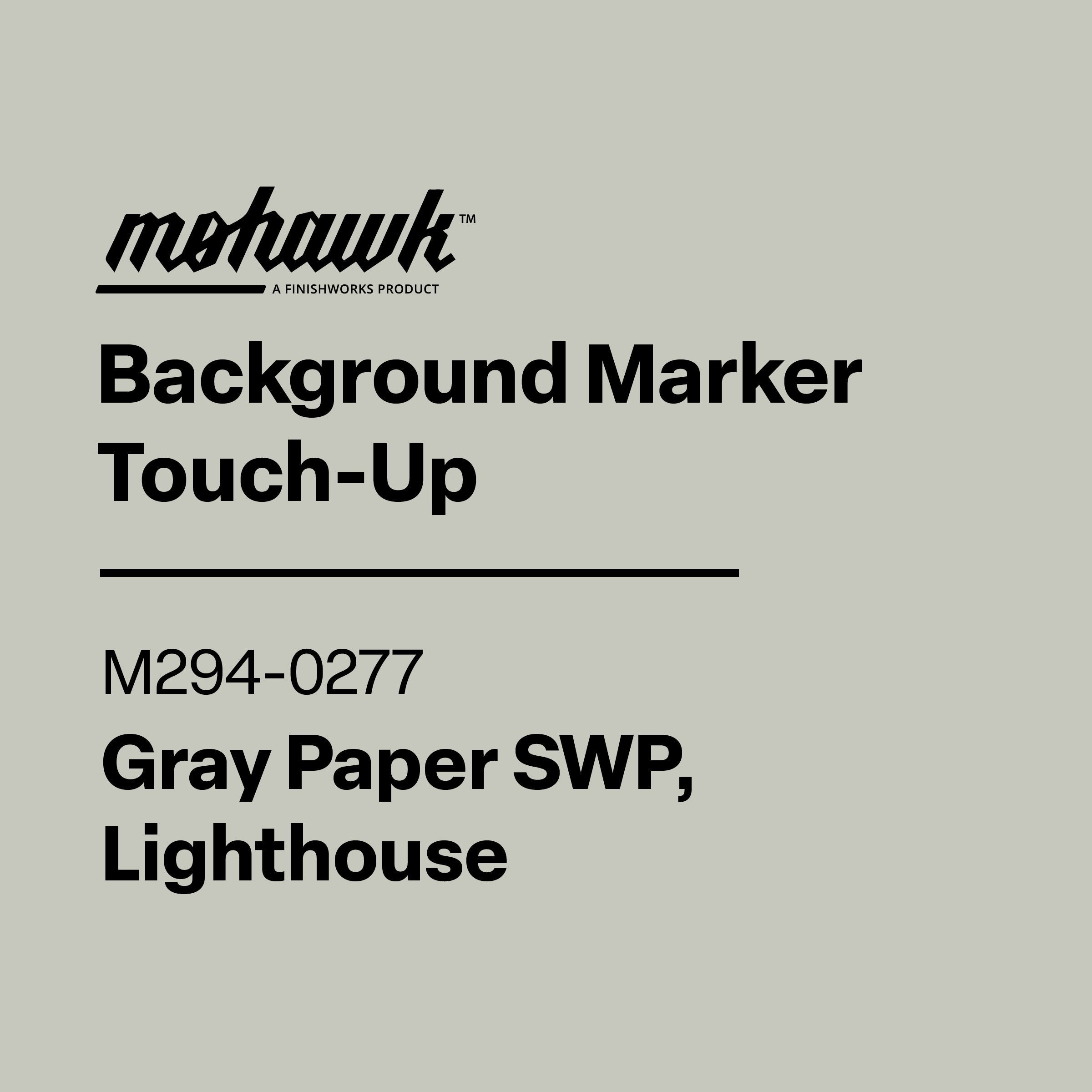 Mohawk M294-0277 Gray Paper furniture scratch repair marker