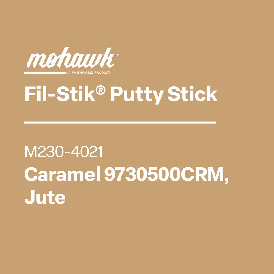 Mohawk Caramel Jute Fil-Stik wax putty stick for wood repair
