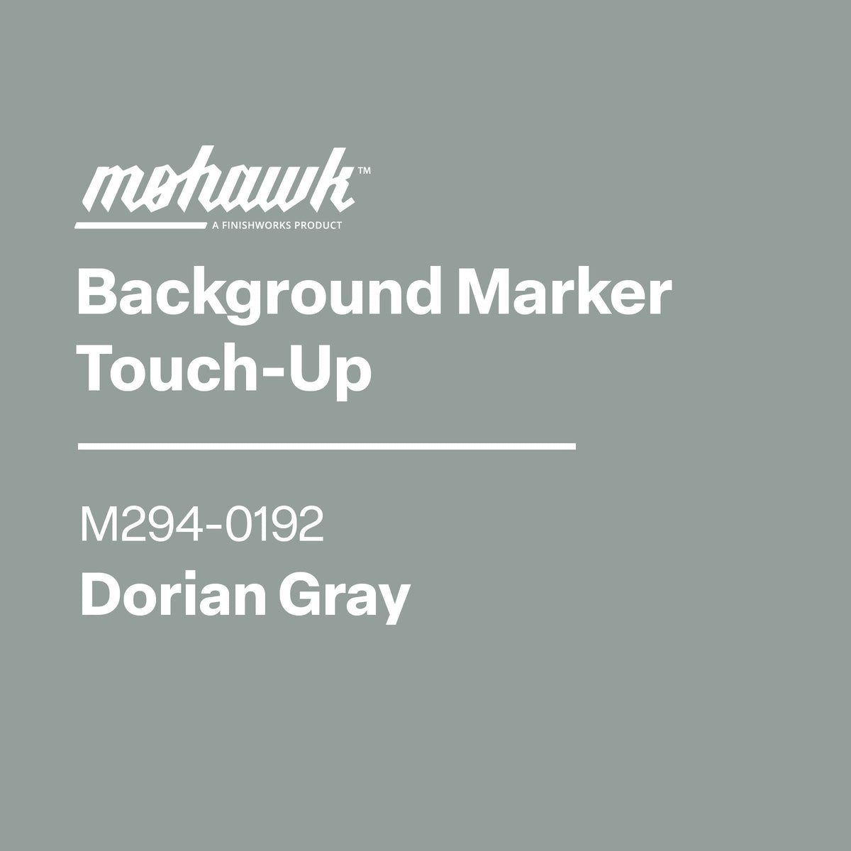 Mohawk M294-0192 Dorian Gray furniture touch-up marker for scratches