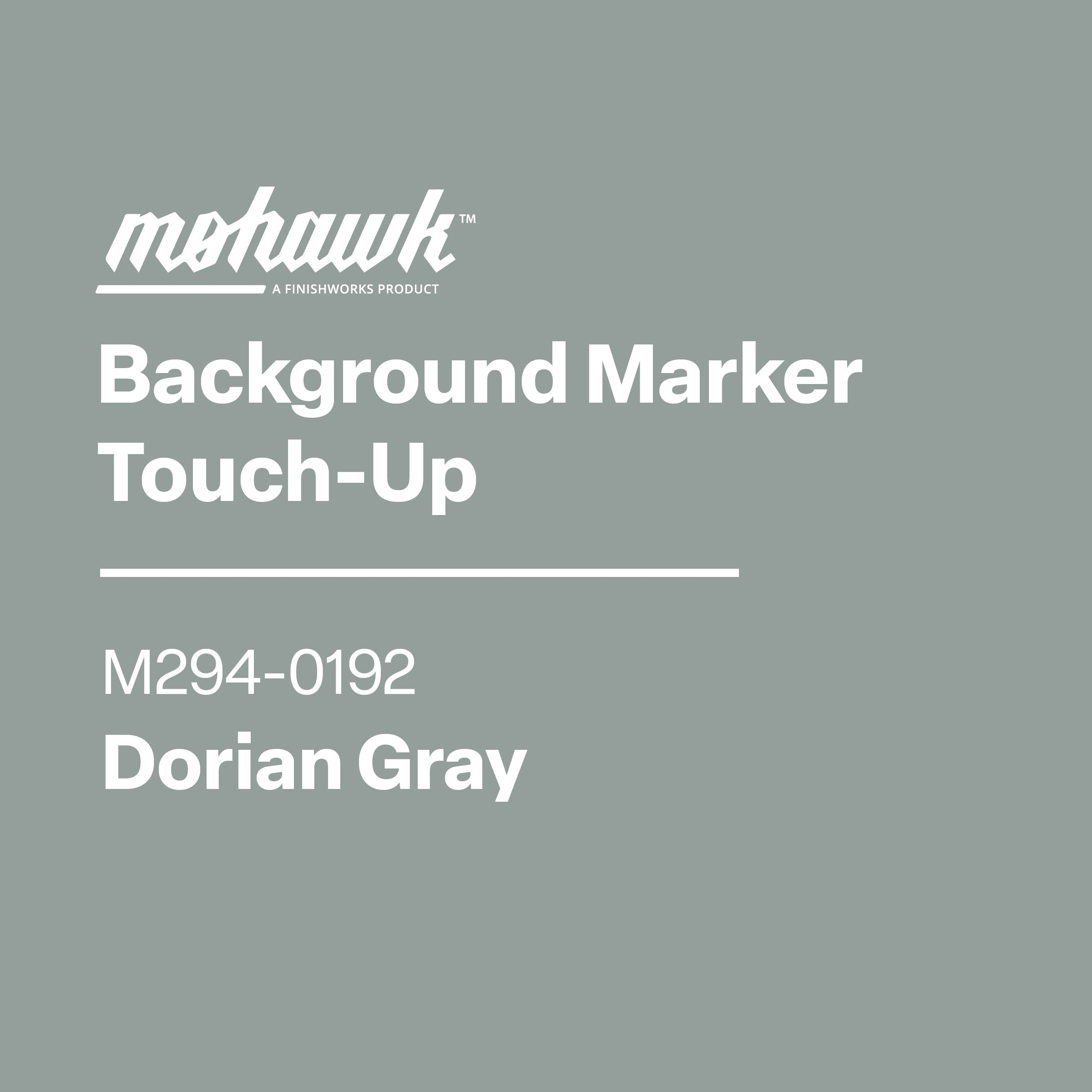 Mohawk M294-0192 Dorian Gray furniture touch-up marker for scratches