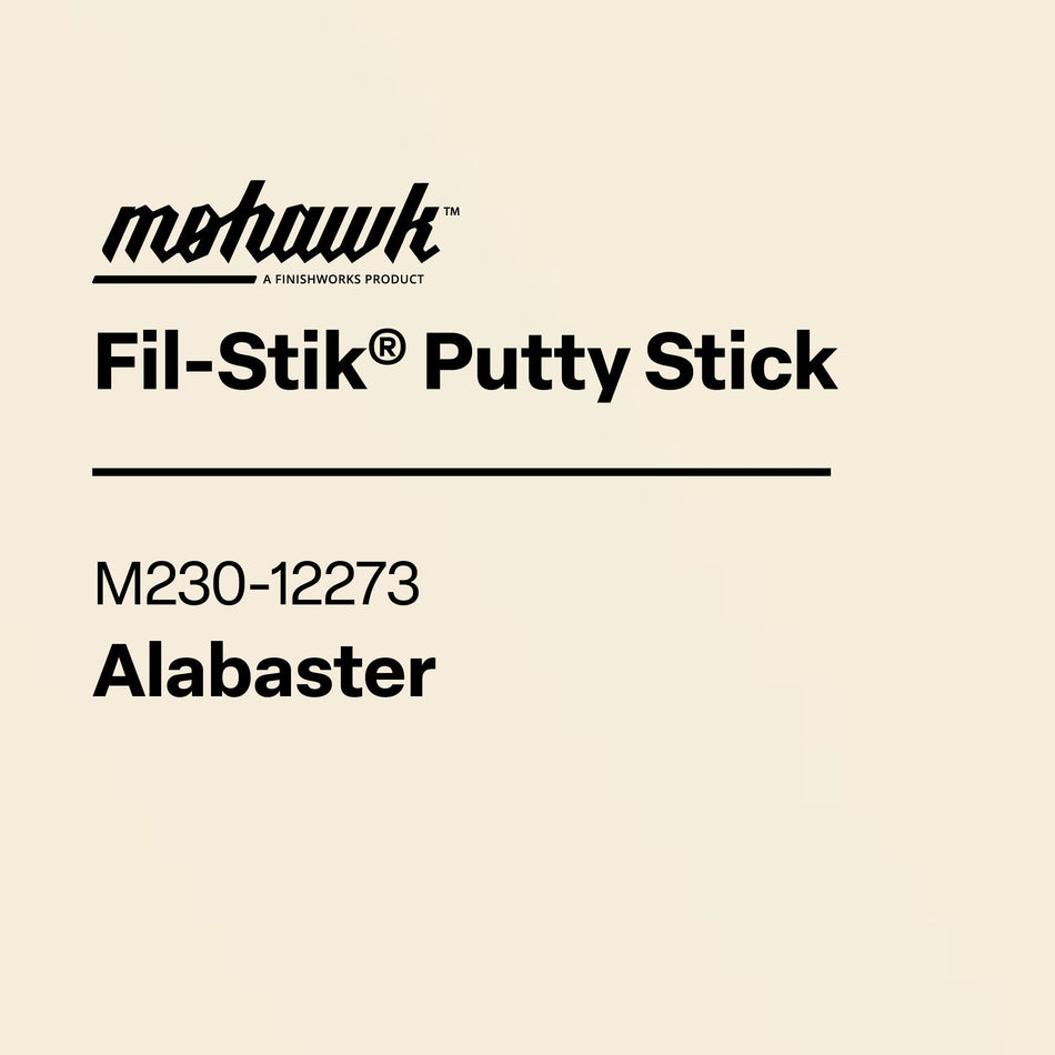 Mohawk M230-12273 Alabaster furniture scratch and nick touch-up stick