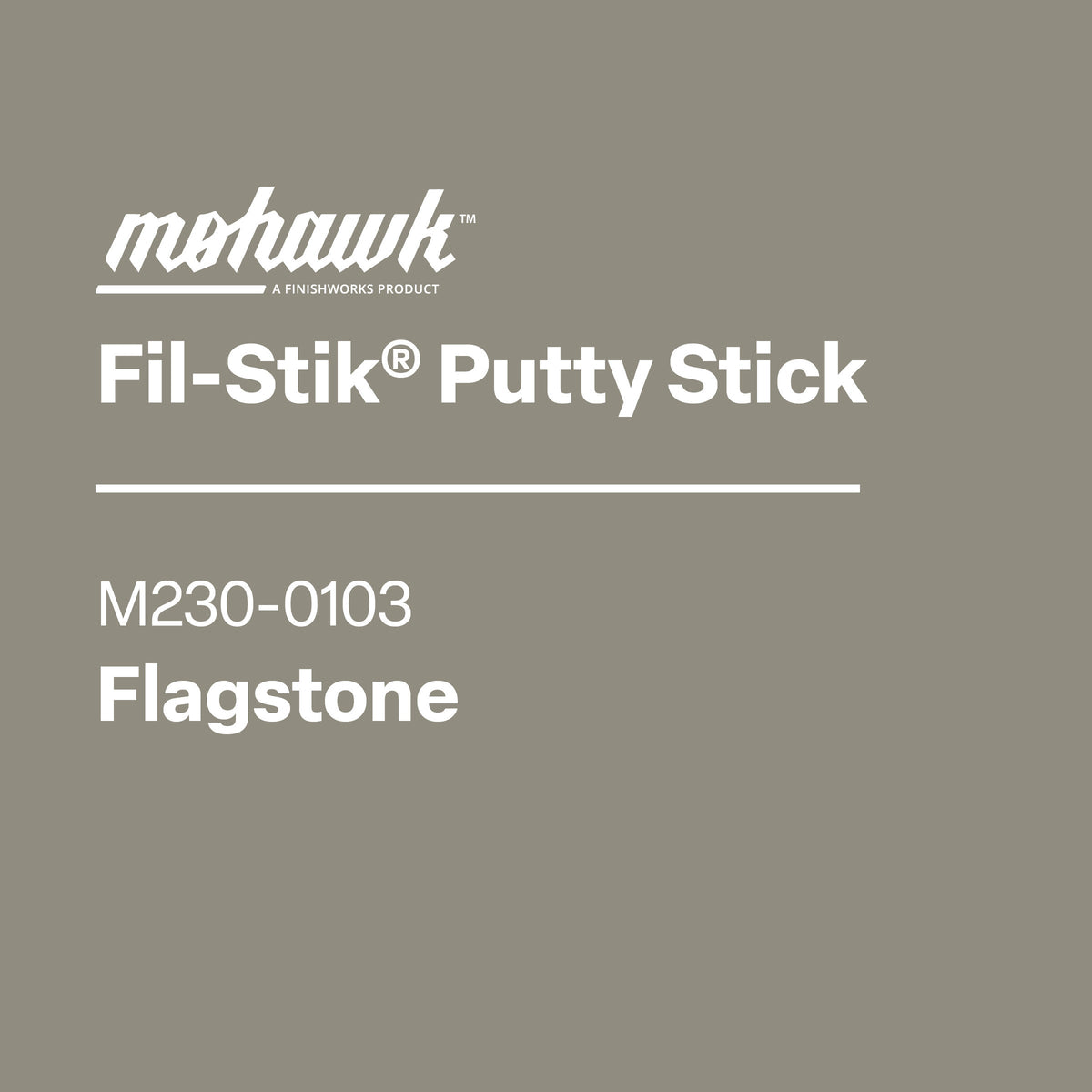 Mohawk M230-0103 Flagstone furniture scratch and nick touch-up stick