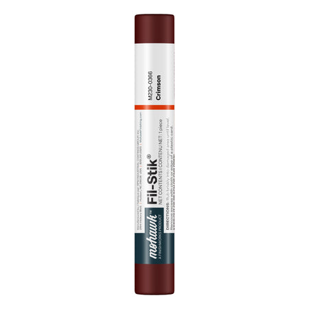 Mohawk Crimson Fil-Stik wax putty stick for wood repair
