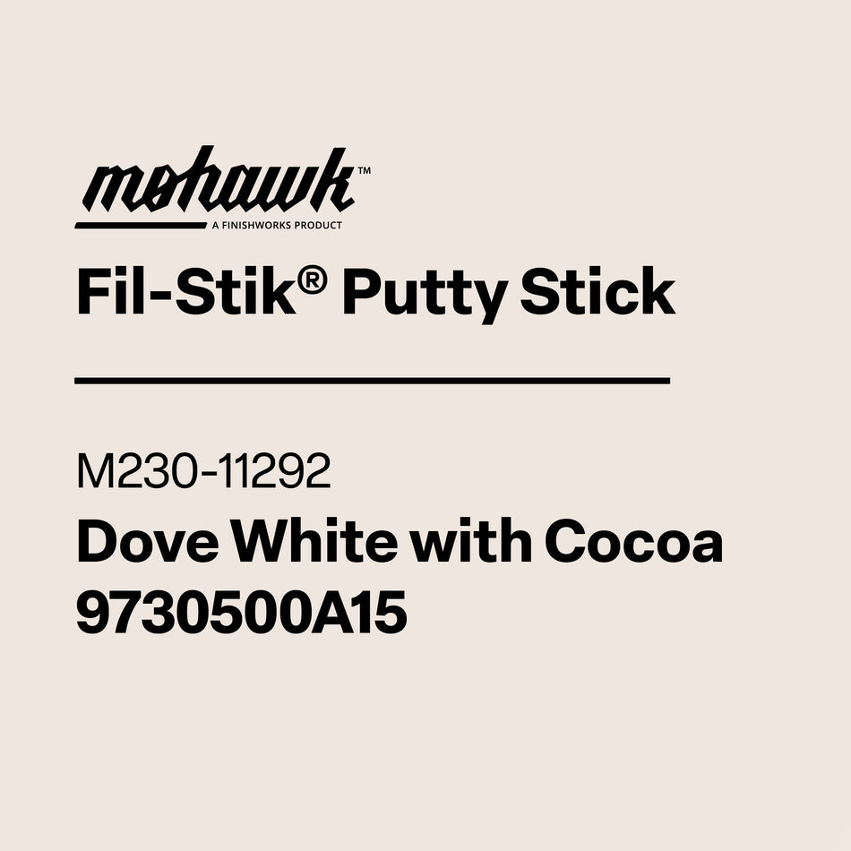 Mohawk Fil-Stik Dove White With Cocoa 9730500A15