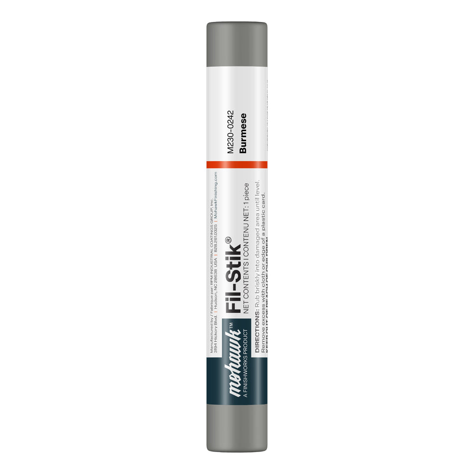 Mohawk Burmese Fil-Stik wax putty stick for wood repair
