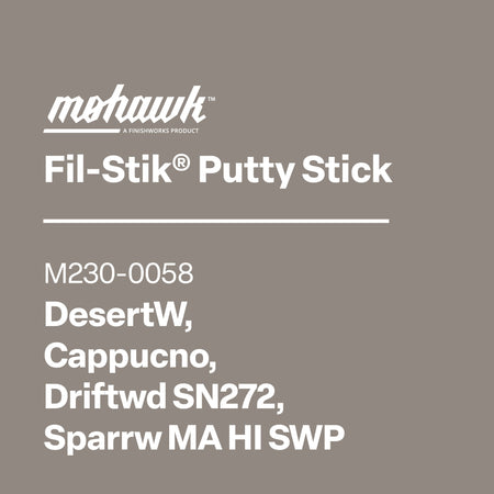 Mohawk M230-0058 DesertW Cappucino furniture scratch and nick touch-up stick
