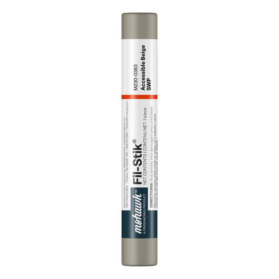 Mohawk Accessible Beige SWP Fil-Stik wax putty stick for wood repair
