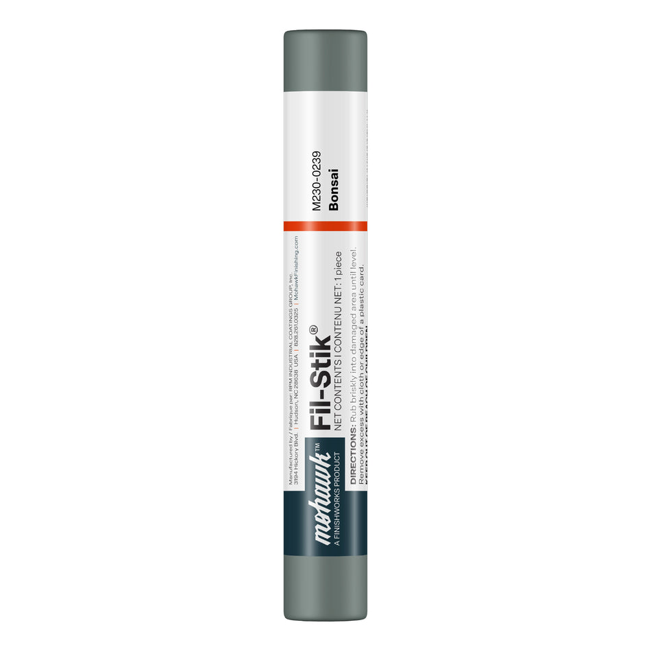 Mohawk Bonsai Fil-Stik wax putty stick for wood repair
