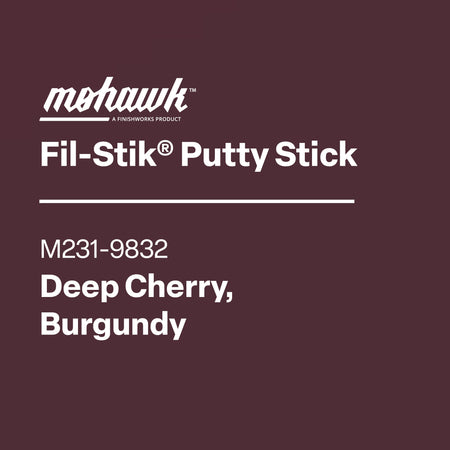 Mohawk M231-9832 Deep Cherry furniture scratch and nick touch-up stick