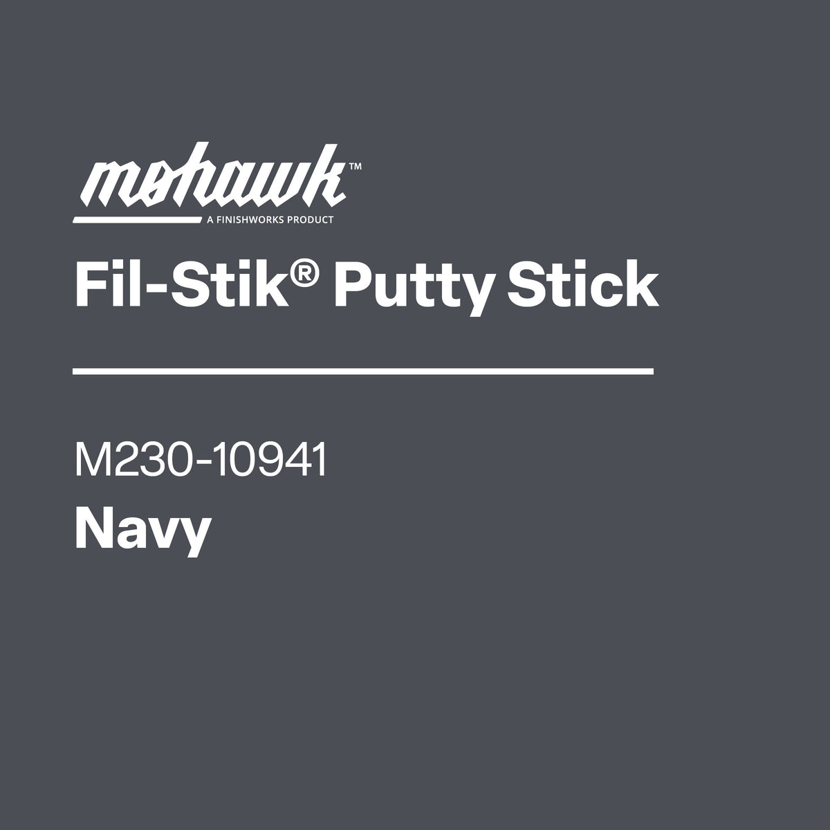 Mohawk M230-10941 Navy furniture scratch and nick touch-up stick