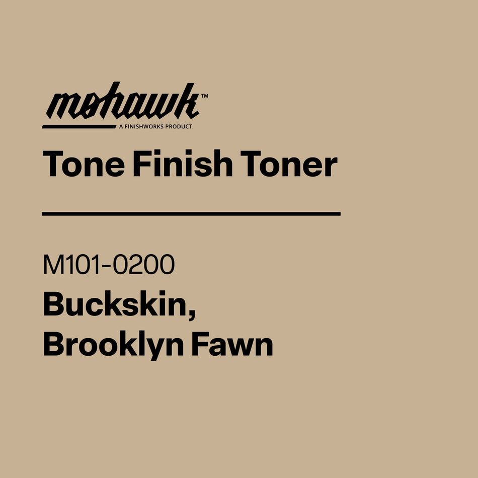 Mohawk Tone Finish Toner Buckskin, Brooklyn Fawn