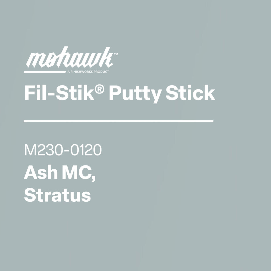 Mohawk M230-0120 Ash Stratus furniture scratch and nick touch-up stick