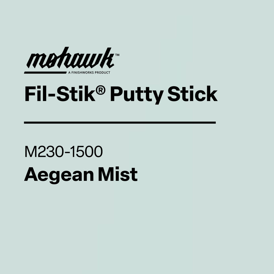 Mohawk Aegean Mist Fil-Stik wax putty stick for wood repair
