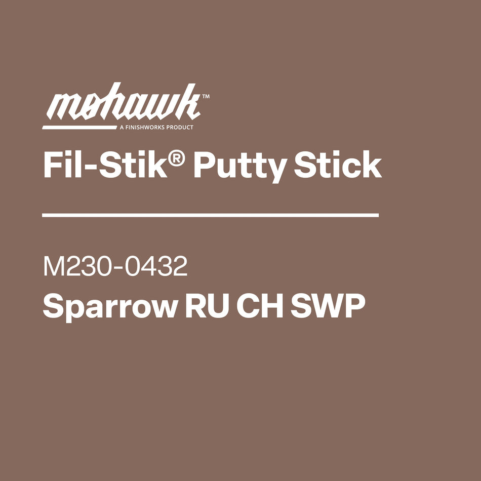 Mohawk M230-0432 Sparrow furniture scratch touch-up filler stick