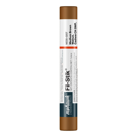 Mohawk Medium Brown Walnut Cashew CH SWP Ginger Fil-Stik wax putty stick for wood repair