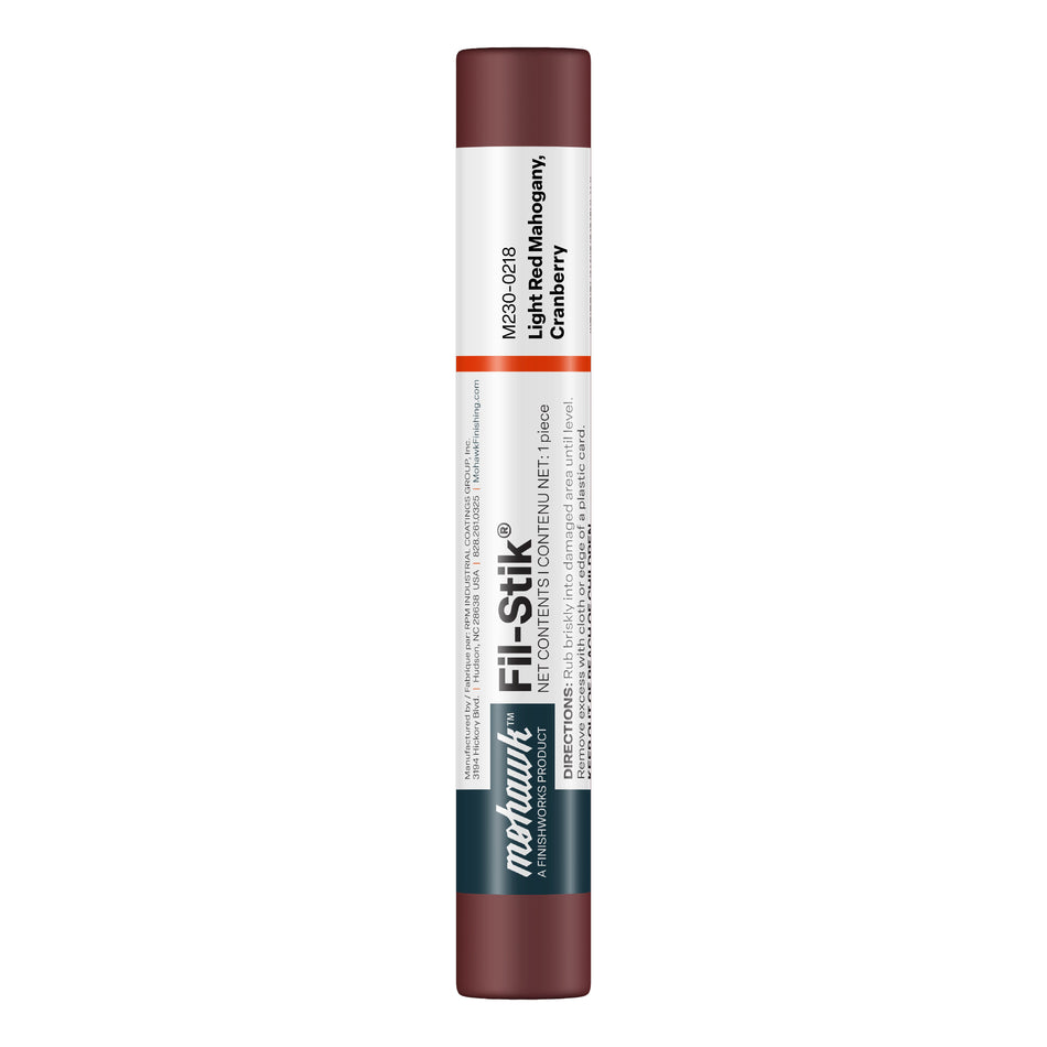 Mohawk Fil-Stik Light Red Mahogany, Cranberry