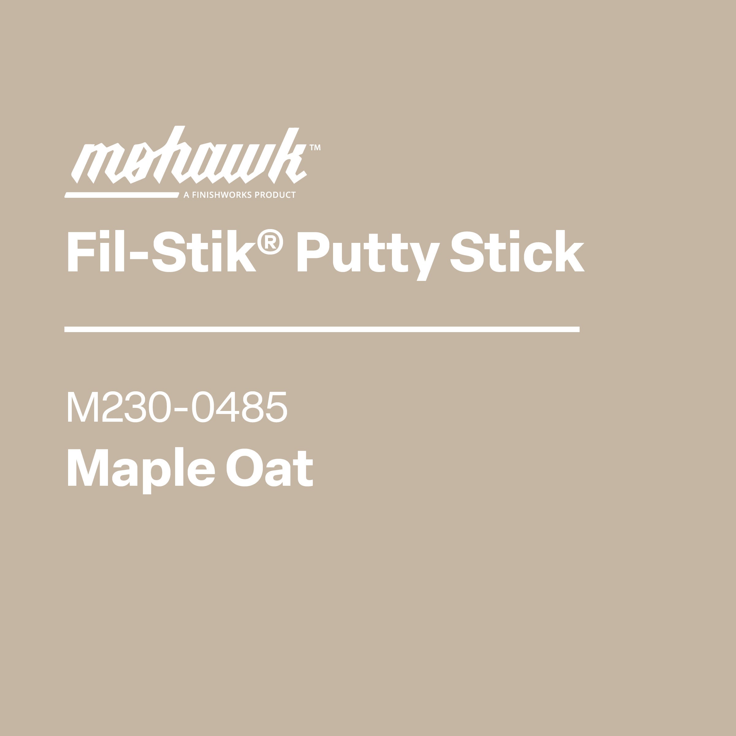 Mohawk M230-0485 Maple Oat furniture scratch and nick touch-up stick