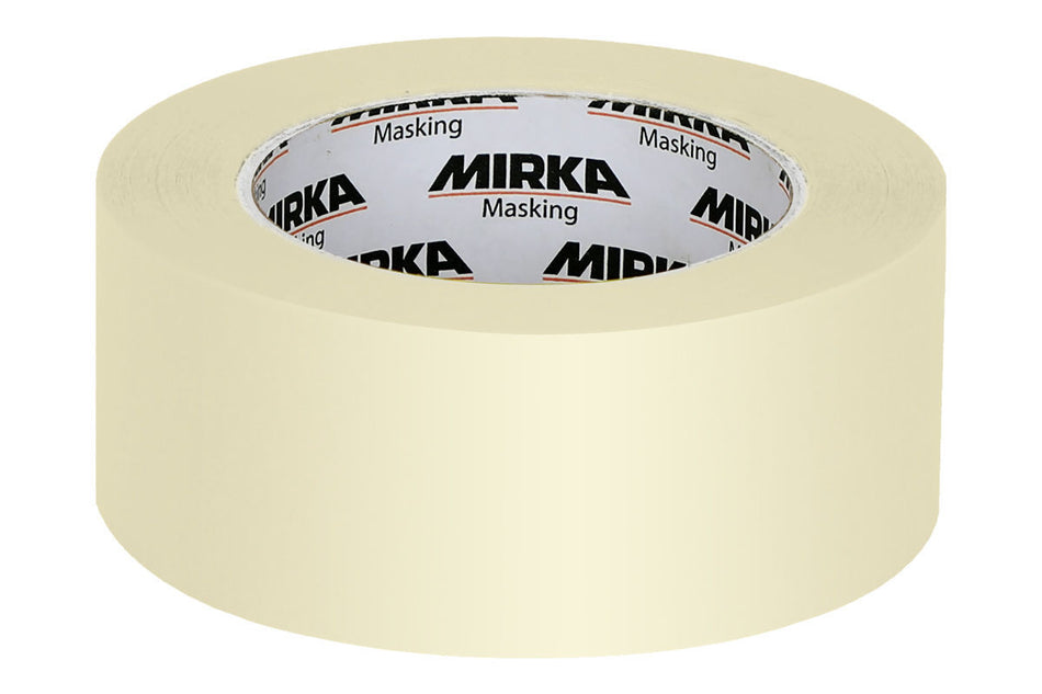 Mirka Masking Tape 100˚C White Line 1.89 in x 164, 24/Pack