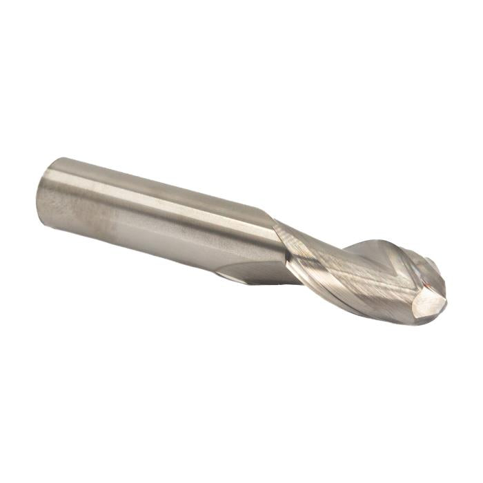 1/32" Carbide 2 Flute Single End Ball End Mill
