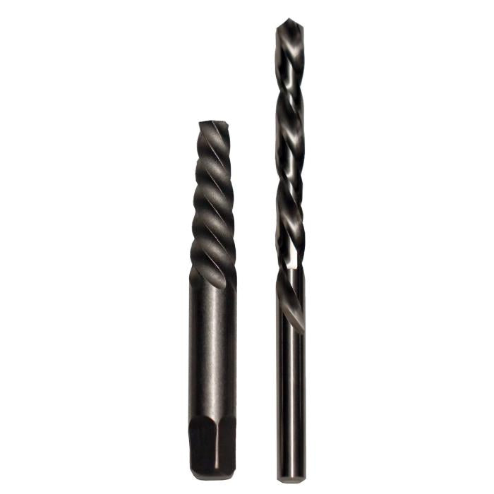 #3 Carbon Steel Spiral Flute Screw Extractor and Drill Bit Kit