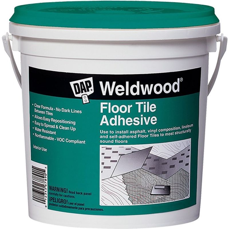 DAP 00137 1gal Weldwood Floor Tile Adhesive