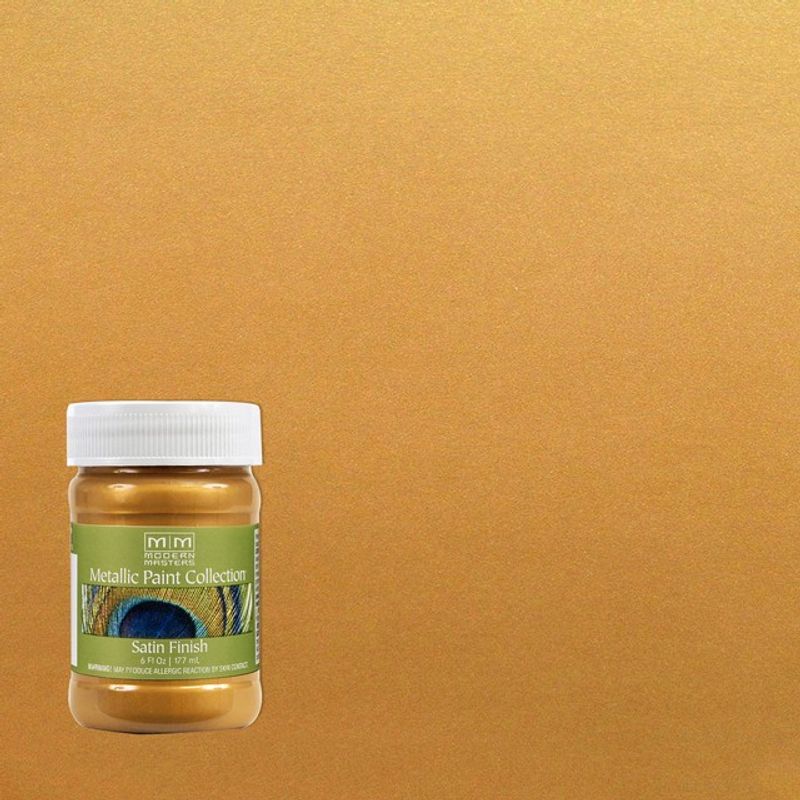 Modern Masters ME659 5.5oz Olympic Gold Metallic Paint