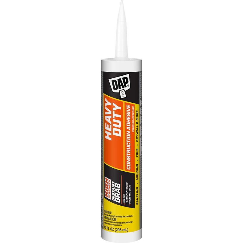 DAP 27509 10oz Heavy Duty Construction Adhesive