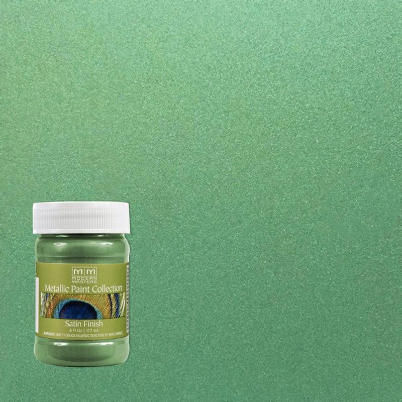 Modern Masters ME434 5.5oz Mystical Green Metallic Paint