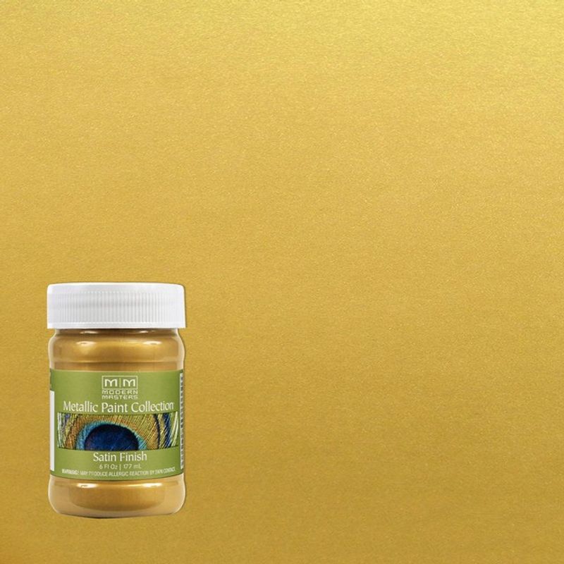 Modern Masters ME701 5.5oz Rich Gold Metallic Paint
